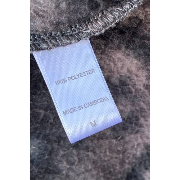 The North face Fleece gray sweater jacket Womens Small - Picture 6 of 7